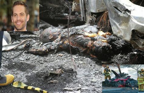 paul walker body after crash.